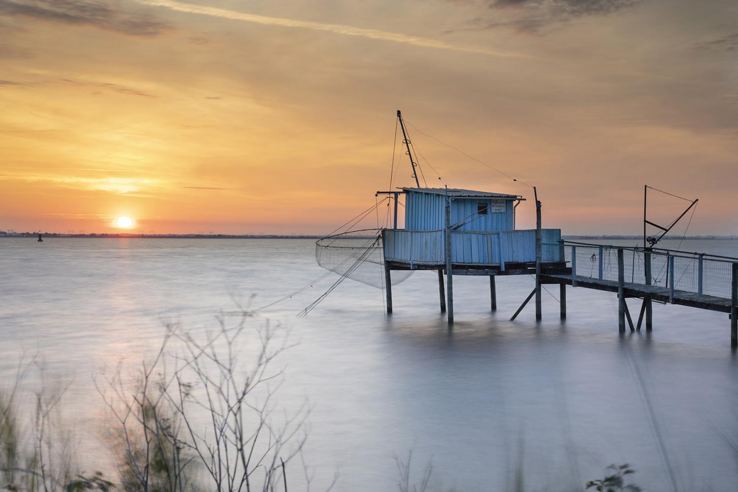 Stilt huts of the Gironde