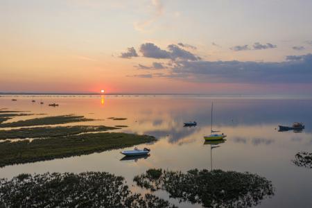 Arcachon bay, Atlantic coast, France