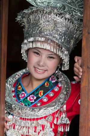 Girl in the headdress