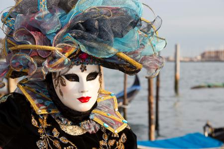 Lady on the lagoon