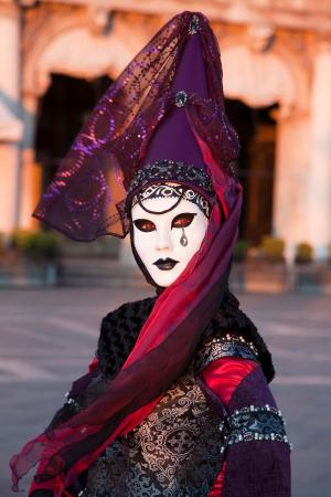 Red eyes, Venice Carnival