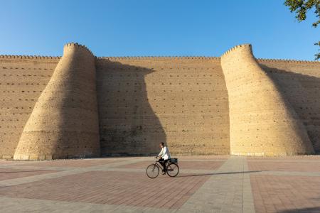City walls, Bukhara, Uzbekistan
