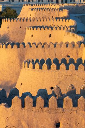 The City walls, Bukhara, Uzbekistan