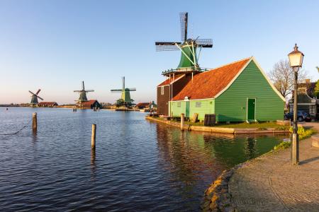 Windmill, Zaanse Schans, North Holland