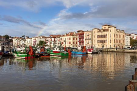 Rainbow over Saint-Jean-de-Luz  