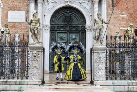 Classic Venetian costumes