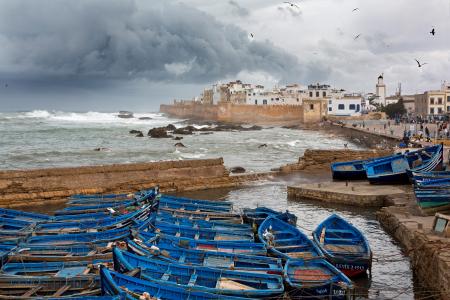 Sheltering boats